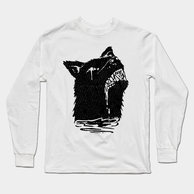 Zombie dog Long Sleeve T-Shirt by barmalisiRTB